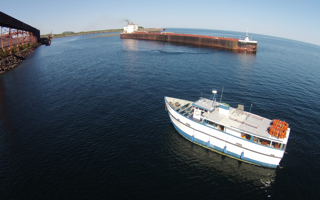 Lake Freighters and Salty Ships on Lake Superior: Schedule/Ship Watching Spots