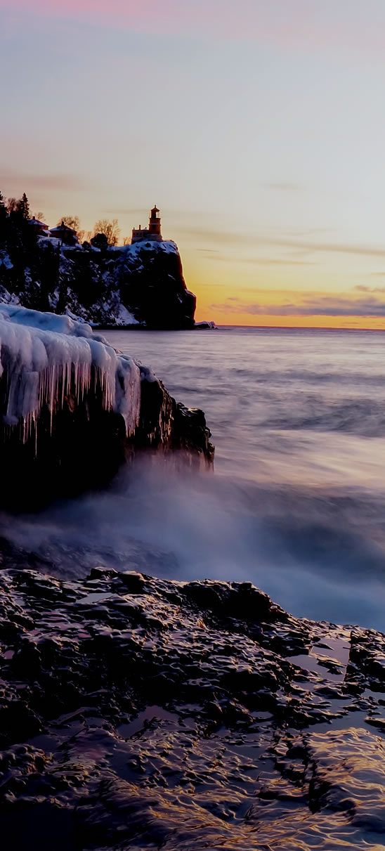 Mickeys Fishhouse in the winter