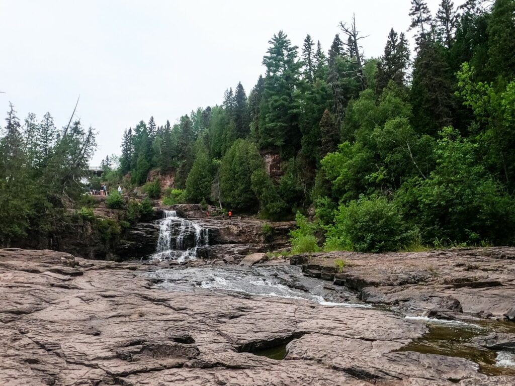 Eastern Portion of Lower Gooseberry Falls