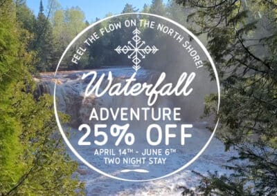 Spring Waterfall Adventure