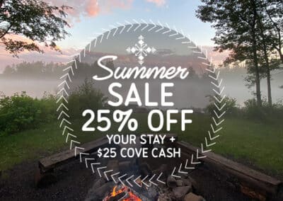 Summer Sale 25% Off + $25 Cove Cash